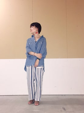 muuさん（レディース・150cm）の春コーディネート