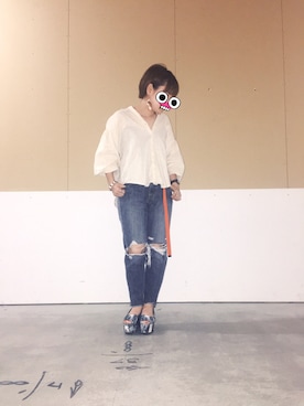 muuさん（レディース・150cm）の春コーディネート