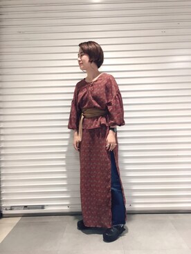 muuさん（レディース・150cm）の夏コーディネート