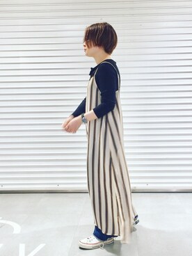 muuさん（レディース・150cm）の春コーディネート