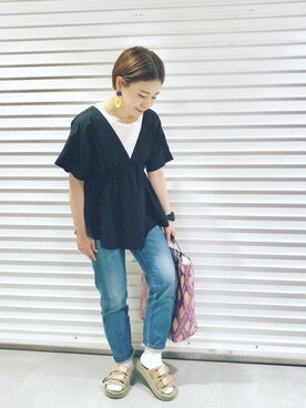 muuさん（レディース・150cm）の夏コーディネート