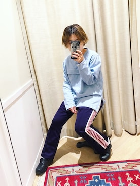 「trackpants」｜muuさん（レディース・150cm）の春コーディネート