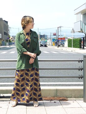 muuさん（レディース・150cm）の春コーディネート