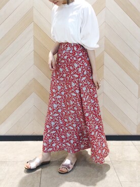 kanaさん（レディース・163cm）の夏コーディネート