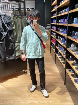 「ROOT THREE（ルートスリー）のアイテム」を使った、Takuya Ioriさん（メンズ・165cm）の春コーディネート