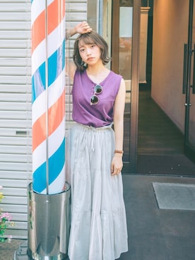 shiroさん（レディース・153cm）の夏コーディネート