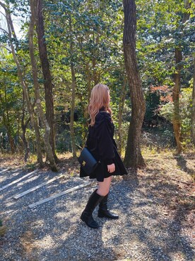 oideyasuさん（レディース・152cm）の冬コーディネート