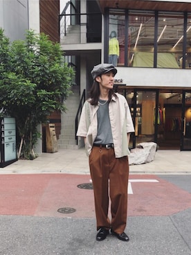 kuroiwaさん（メンズ・180cm）の夏コーディネート