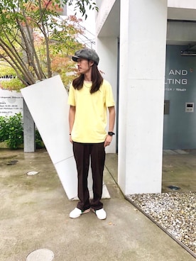 「FUTUR（フューチャー）のアイテム」を使った、kuroiwaさん（メンズ・180cm）の夏コーディネート