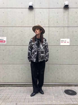 kuroiwaさん（メンズ・180cm）の秋コーディネート