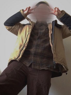 「RAGEBLUE（レイジブルー）のアイテム（ニットキャップ/ビーニー）」を使った、17士さん（メンズ・170cm）の冬コーディネート