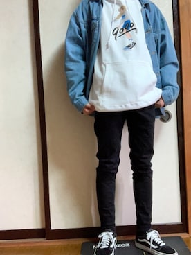 「Ifuru（イフル）のアイテム（ジャケット/アウター）」を使った、kaiさん（メンズ・166cm）の冬コーディネート