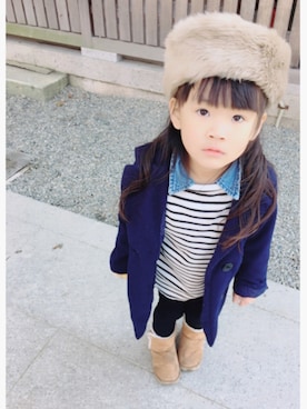 shihotoyouさん（キッズ・110cm）の冬コーディネート