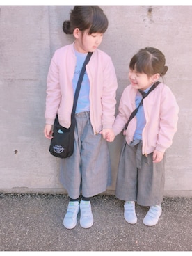 shihotoyouさん（キッズ・126cm）の春コーディネート