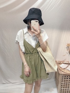 「19ss」｜niniさん（レディース・155cm）の夏コーディネート