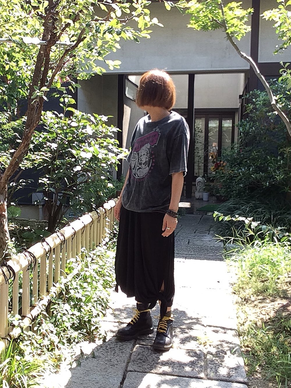 ヒステリックグラマー　ライトブルレディース　半袖tシャツ　トップス　カットソー HYSTERIC GLAMOUR（ヒステリックグラマー）の「GENERATION WOMAN