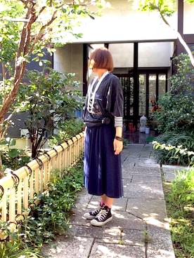 「秋服」｜ぽん。さん（レディース・159cm・40代）の秋コーディネート