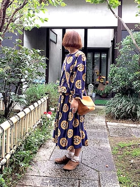 「fes（フェス）のアイテム」を使った、ぽん。さん（レディース・159cm）の秋コーディネート