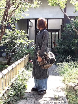 「ｎ’Or（ノアール）のアイテム」を使った、ぽん。さん（レディース・159cm）の秋コーディネート