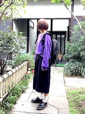 「ELEMENT（エレメント）のアイテム」を使った、ぽん。さん（レディース・159cm）の秋コーディネート