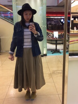 「WORKERS」｜mary oiyiさん（レディース・170cm）の冬コーディネート