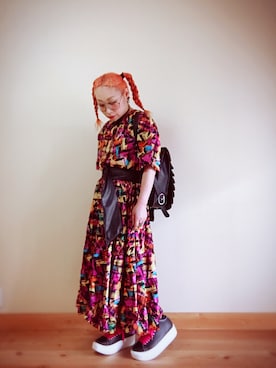 「ティアドロップサングラス」｜RYOKOさん（レディース・151cm）の春コーディネート