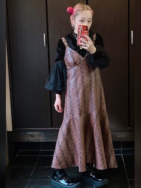 「DAISY MERRY（デイジーメリー）のアイテム」を使った、RYOKOさん（レディース・151cm）の秋コーディネート