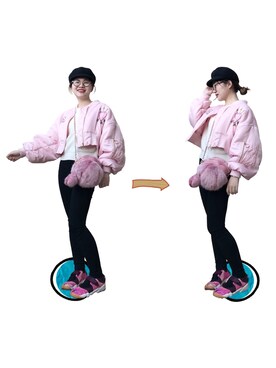 「NIKE（ナイキ）の【NIKE】WMNS NIKE AIR RIFT PRM QS（スニーカー、ピンク系）」を使った、SONGSHUYAさん（レディース・158cm）の秋コーディネート