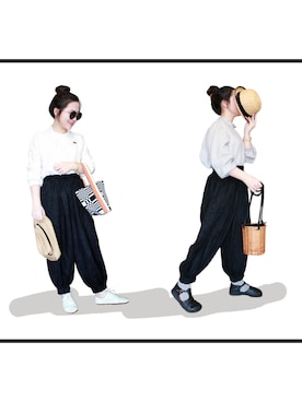 SONGSHUYAさん（レディース・158cm）の春コーディネート