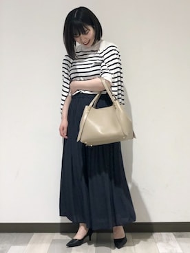 工藤さん(レディース・156cm)の春コーディネート