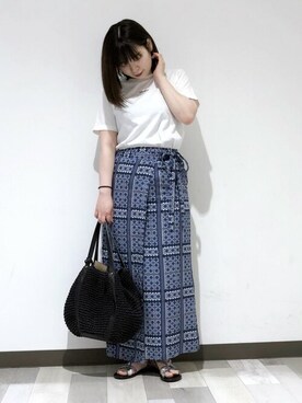 工藤さん（レディース・156cm）の夏コーディネート