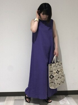 工藤さん（レディース・156cm）の夏コーディネート