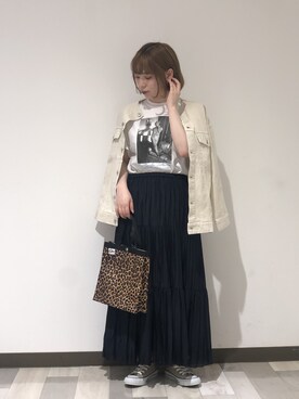 工藤さん(レディース・156cm)の夏コーディネート