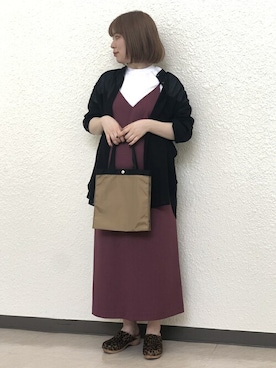 工藤さん（レディース・156cm）の夏コーディネート