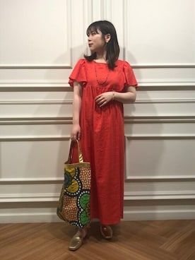 工藤さん(レディース・156cm)の夏コーディネート