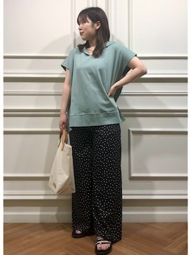 工藤さん（レディース・156cm）の夏コーディネート