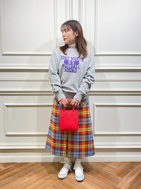 工藤さん(レディース・156cm)の秋コーディネート