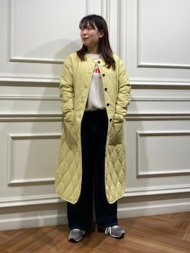 「SHIPS any（シップス エニィ）のアイテム（その他アウター）」を使った、工藤さん（レディース・156cm）の秋コーディネート