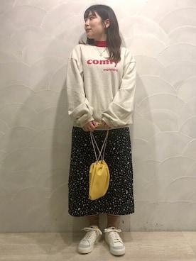 工藤さん（レディース・156cm）の秋コーディネート