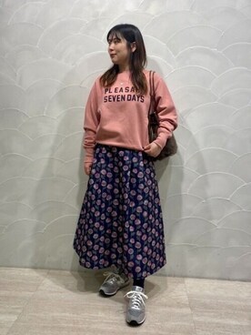 工藤さん（レディース・156cm）の冬コーディネート