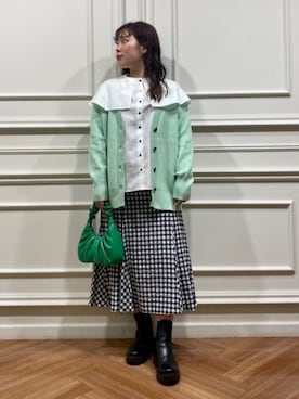 工藤さん(レディース・156cm)の冬コーディネート