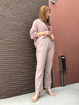 今野初音さん（レディース・156cm）の春コーディネート