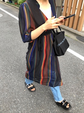 今野初音さん（レディース・156cm）の春コーディネート