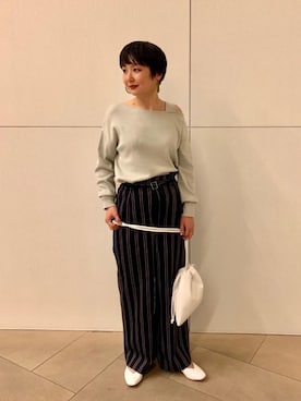 taniguchi6879さん（レディース・159cm）の冬コーディネート