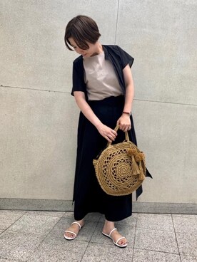 taniguchi6879さん(レディース・159cm)の夏コーディネート
