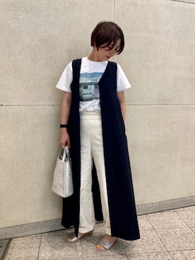 「ONE-PIECE」｜taniguchi6879さん（レディース・159cm）の夏コーディネート