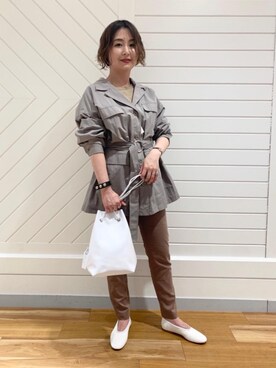 taniguchi6879さん（レディース・159cm）の春コーディネート