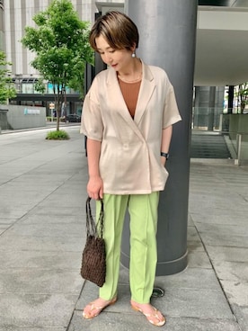 taniguchi6879さん（レディース・159cm）の春コーディネート