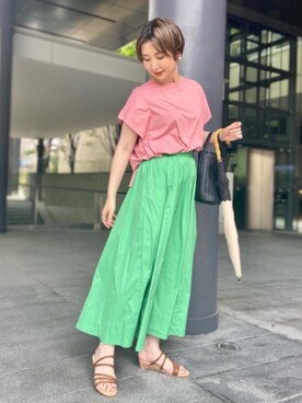 「ベーシック/トラッド」｜taniguchi6879さん（レディース・159cm）の春コーディネート