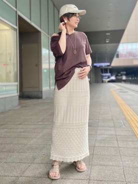 「【全社タグに統合】Relax」｜taniguchi6879さん（レディース・159cm）の春コーディネート
